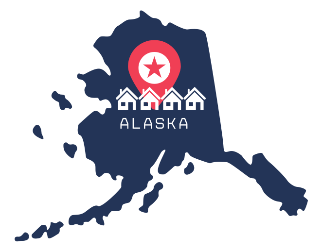 Alaska state map