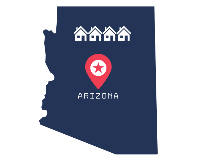 Arizona state map