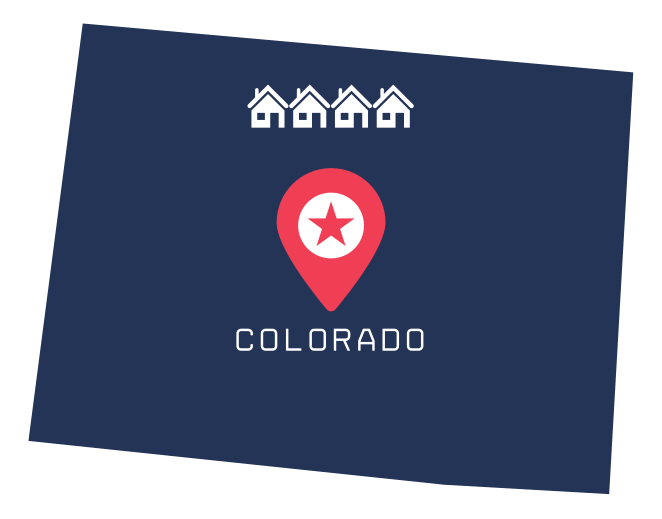Colorado state map