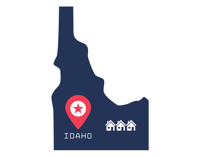 Idaho state map