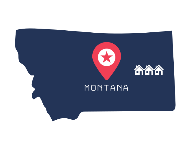 Montana state map