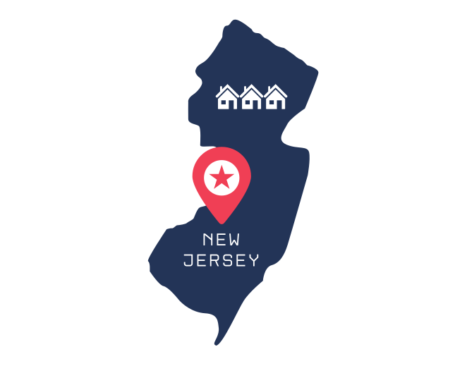 New Jersey state map