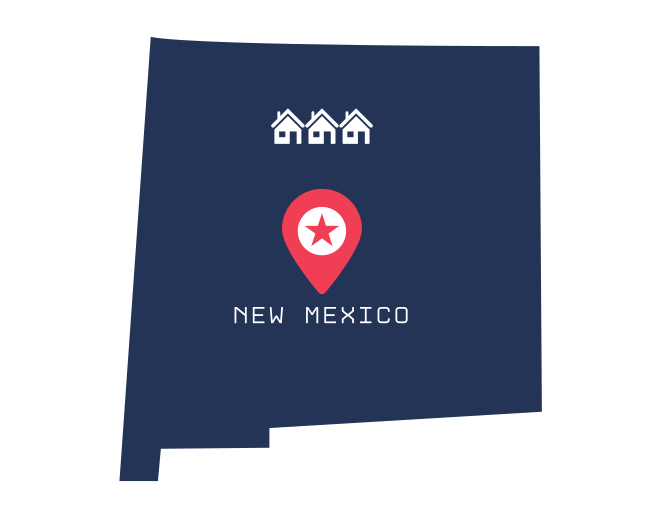 New Mexico state map