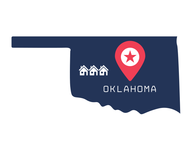 Oklahoma state map