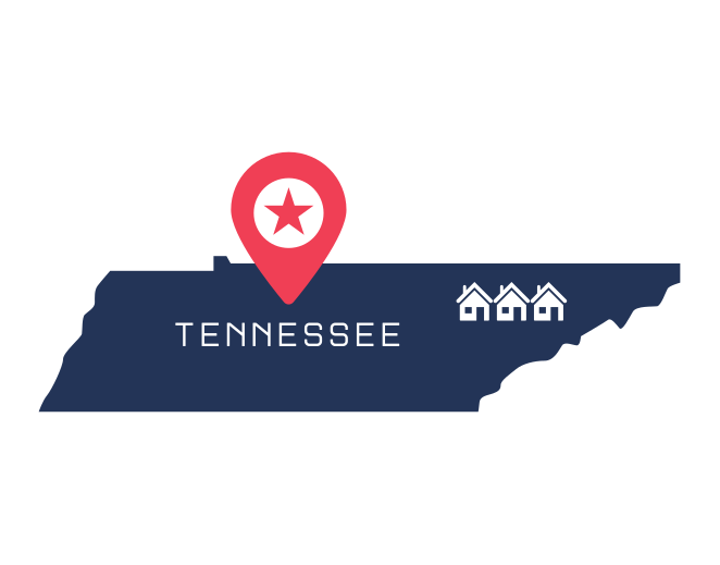 Tennessee state map
