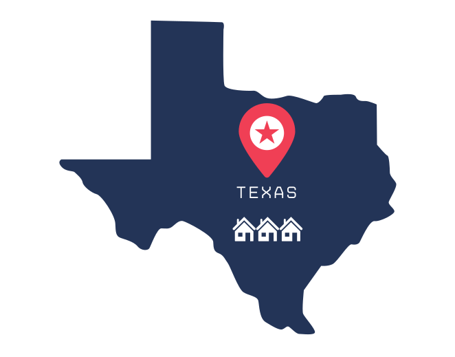 Texas state map