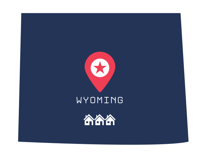 Wyoming state map
