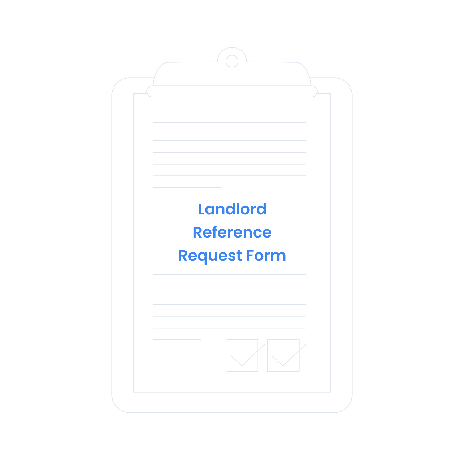 Landlord Reference Request Form