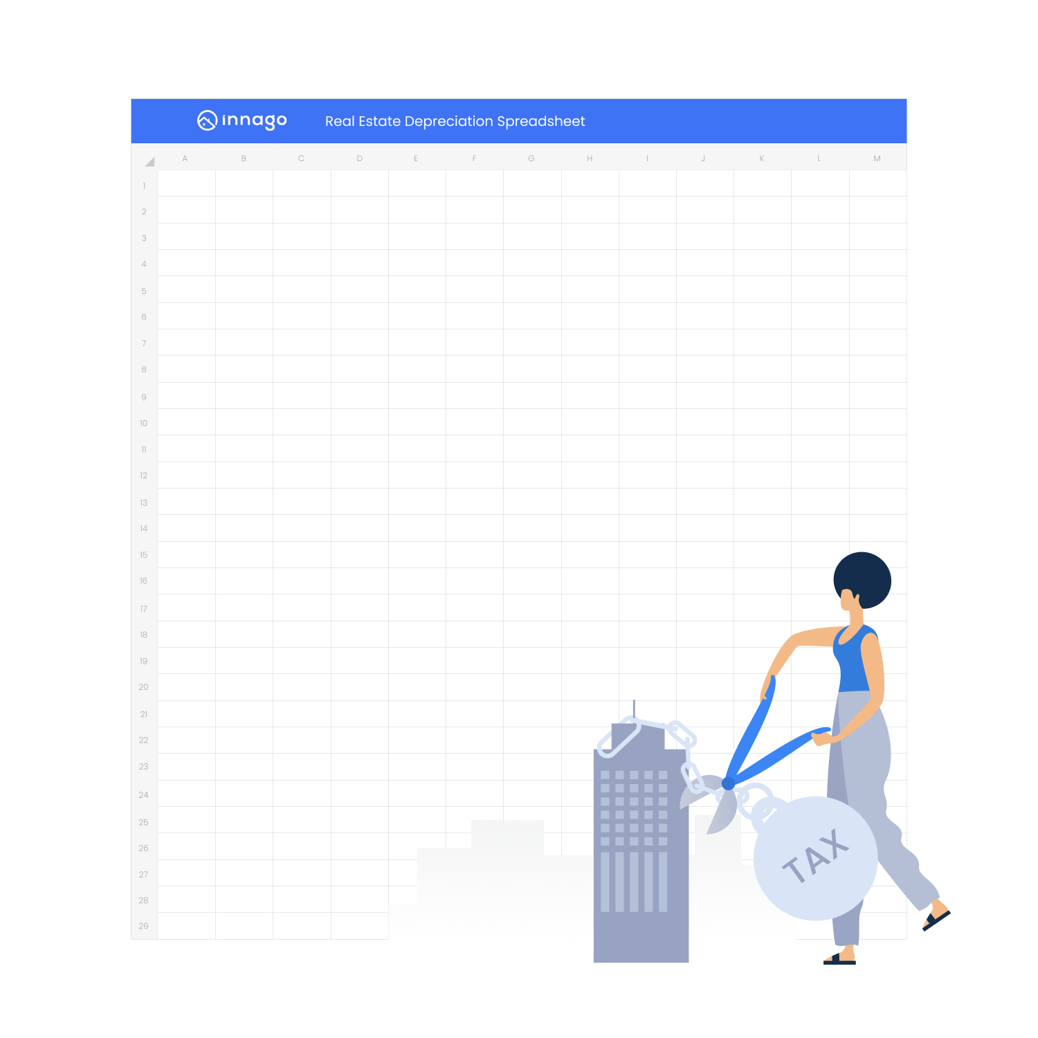Real Estate Depreciation Spreadsheet
