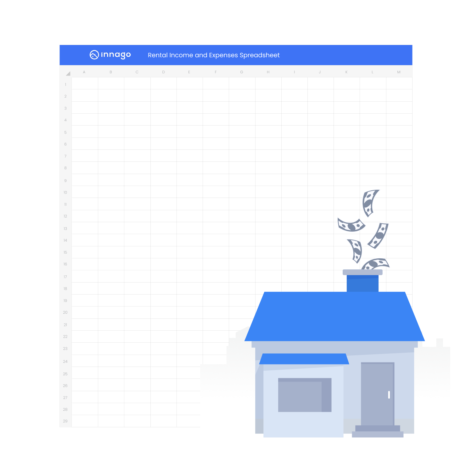Rental Income and Expenses Spreadsheet