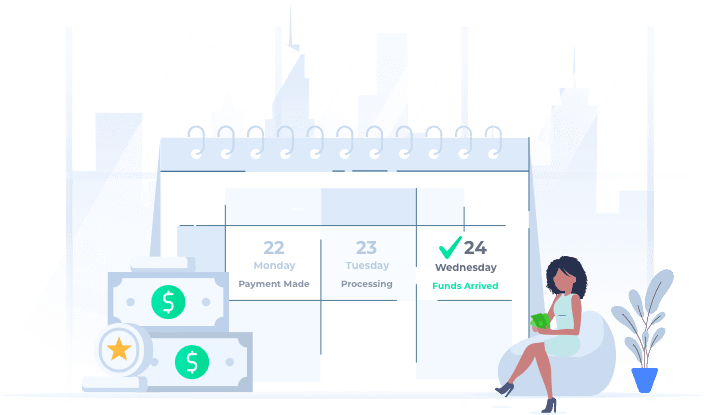 Receive your money faster