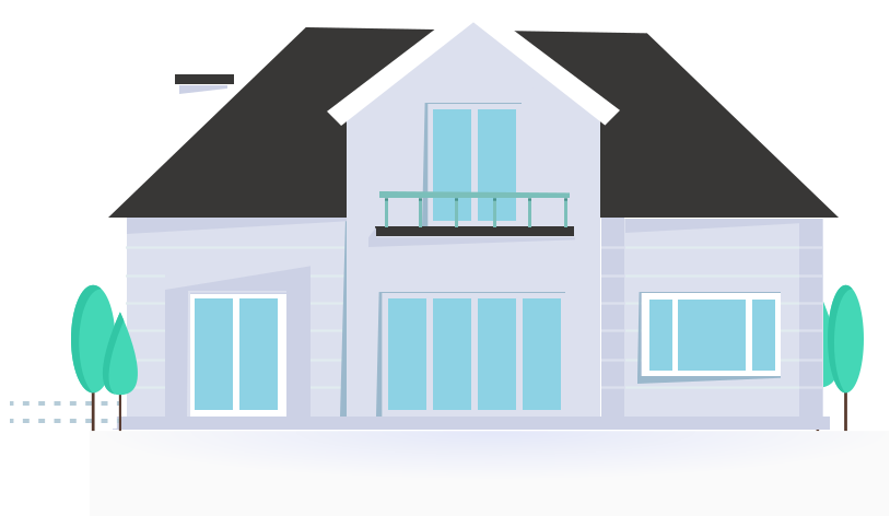 Student housing management illustration